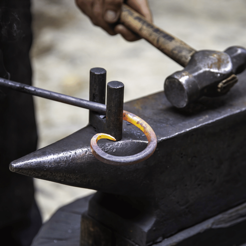 Iron artisan at work